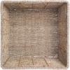 imageDII Decorative Woven Seagrass Cube with Metallic for Bathroom ampamp Home Organization Solutions to Enhance Dcor ampamp Add Functionality Medium Cube  11x11x11 Gold