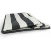 imageDII Durable Woven Striped Storage Bin Collapsible with Soft Rope Handles Reinforced with Metal Grommets Medium 15x10x12 PinkBlack
