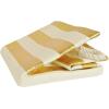 imageDII Durable Woven Striped Storage Bin Collapsible with Soft Rope Handles Reinforced with Metal Grommets Medium 15x10x12 PinkGold