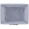 imageDII Farmhouse Chicken Wire Storage Baskets with Liner Medium Antique Black ampamp White Gingham Check 11x788x7quot 2 PieceAntique French Blue Gingham Check