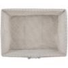 imageDII Farmhouse Chicken Wire Storage Baskets with Liner Medium Antique Black ampamp White Gingham Check 11x788x7quot 2 PieceRustic Stone Gingham Check
