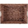 imageDII Hyacinth Collection Storage Baskets Large Set Assorted Sizes Natural 5 PieceDark Brown
