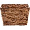 imageDII Hyacinth Collection Storage Baskets Large Set Assorted Sizes Natural 5 PieceDark Brown