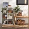 imageDII Hyacinth Collection Storage Baskets Large Set Assorted Sizes Natural 5 PieceDark Brown