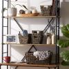 imageDII Hyacinth Collection Storage Baskets Large Set Assorted Sizes Natural 5 PieceGray Wash