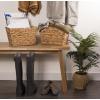 imageDII Hyacinth Collection Storage Baskets Large Set Assorted Sizes Natural 5 PieceNatural