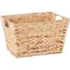 imageDII Hyacinth Collection Storage Baskets Large Set Assorted Sizes Natural 5 PieceNatural