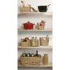 imageDII Hyacinth Collection Storage Baskets Large Set Assorted Sizes Natural 5 PieceNatural