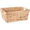 imageDII Hyacinth Collection Storage Baskets Large Set Assorted Sizes Natural 5 PieceNatural