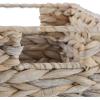 imageDII Hyacinth Collection Storage Baskets Large Set Assorted Sizes Natural 5 PieceWhite Wash