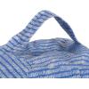 imageDII Keeping Score Stripes Print Large Bean Bag Chair Cover for Kids ampamp Stuffed Animal Storage Bright Blue One SizeBright Blue