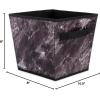 imageDII Laundry Storage Collection Foldable Organizing Bin Black Large SetBlack