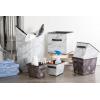 imageDII Laundry Storage Collection Foldable Organizing Bin Black Large SetBlack