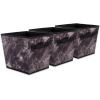 imageDII Laundry Storage Collection Foldable Organizing Bin Black Large SetBlack