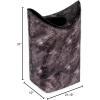 imageDII Laundry Storage Collection Foldable Organizing Bin Black Large SetBlack