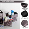 imageDII Laundry Storage Collection Foldable Organizing Bin Black Large SetBlack