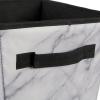 imageDII Laundry Storage Collection Foldable Organizing Bin Black Large SetWhite