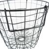 imageDII Metal Wire Mesh Stackable Utility Storage Bin Medium Rectangle 13x11x9 Cool GrayBlack