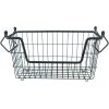 imageDII Metal Wire Mesh Stackable Utility Storage Bin Medium Rectangle 13x11x9 Cool GrayBlack