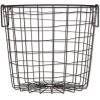 imageDII Metal Wire Mesh Stackable Utility Storage Bin Medium Rectangle 13x11x9 Cool GrayBlack
