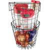 imageDII Metal Wire Mesh Stackable Utility Storage Bin Medium Rectangle 13x11x9 Cool GrayBlack
