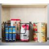 imageDII Metal Wire Mesh Stackable Utility Storage Bin Medium Rectangle 13x11x9 Cool GrayBlack