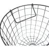 imageDII Metal Wire Mesh Stackable Utility Storage Bin Medium Rectangle 13x11x9 Cool GrayBlack