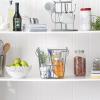 imageDII Metal Wire Mesh Stackable Utility Storage Bin Medium Rectangle 13x11x9 Cool GrayCool Gray