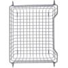 imageDII Metal Wire Mesh Stackable Utility Storage Bin Medium Rectangle 13x11x9 Cool GrayCool Gray