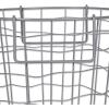 imageDII Metal Wire Mesh Stackable Utility Storage Bin Medium Rectangle 13x11x9 Cool GrayCool Gray