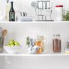 imageDII Metal Wire Mesh Stackable Utility Storage Bin Medium Rectangle 13x11x9 Cool GrayWhite