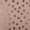 imageDII Non Woven Polyester Storage Bin Polka Dot White ampamp Gold Small Set of 2Pink  Gold
