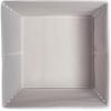 imageDII Non Woven Polyester Storage Bin Polka Dot White ampamp Gold Small Set of 2White  Copper