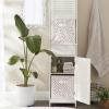 imageDII Non Woven Polyester Storage Bin Polka Dot White ampamp Gold Small Set of 2White  Copper