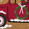imageDII Outdoor Christmas Door Mat Collection Decorative Holiday Doormat Front Porch Dcor 17x29 Holly Jolly Cookie CoJoy Ride