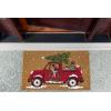 imageDII Outdoor Christmas Door Mat Collection Decorative Holiday Doormat Front Porch Dcor 17x29 Holly Jolly Cookie CoJoy Ride