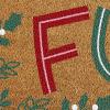 imageDII Outdoor Christmas Door Mat Collection Decorative Holiday Doormat Front Porch Dcor 17x29 Holly Jolly Cookie CoOh What Fun