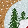 imageDII Outdoor Christmas Door Mat Collection Decorative Holiday Doormat Front Porch Dcor 17x29 Holly Jolly Cookie CoSnowglobe