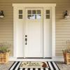 imageDII Pet Print Collection Natural Coir Doormat 17x29 Home CatDogs Welcome