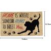 imageDII Pet Print Collection Natural Coir Doormat 17x29 Home CatHome Dog