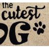 imageDII Pet Print Collection Natural Coir Doormat 17x29 Home CatWorlds Cutest Dog