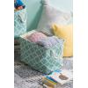 imageDII Polyester Container with Handles Lattice Storage Bin Medium Bright GreenAqua