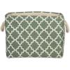 imageDII Polyester Container with Handles Lattice Storage Bin Medium Bright GreenArtichoke