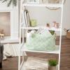 imageDII Polyester Container with Handles Lattice Storage Bin Medium Bright GreenBright Green