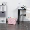 imageDII Polyester Container with Handles Lattice Storage Bin Medium Bright GreenRose