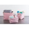 imageDII Polyester Container with Handles Lattice Storage Bin Medium Bright GreenRose