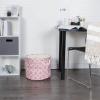 imageDII Polyester Container with Handles Lattice Storage Bin Medium Bright GreenRose