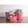 imageDII Polyester Container with Handles Lattice Storage Bin Medium Bright GreenRust