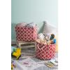 imageDII Polyester Container with Handles Lattice Storage Bin Medium Bright GreenRust