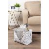 imageDII Polyester Storage Bin Marble White MediumWhite